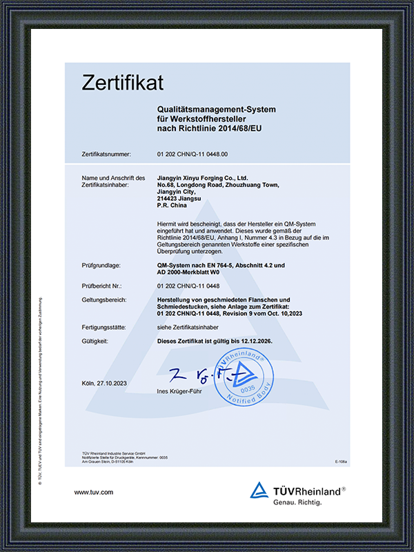 PED Cert
